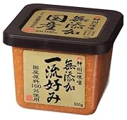 神州一味噌 無添加一流好み 国産原料100% 500g