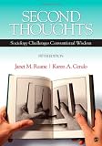 Second thoughts : sociology challenges conventional wisdom