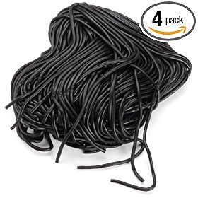 Gustaf's Licorice Laces, 1-Pound Bags (Pack of 4)