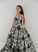 Brilliant White Gown with Black Velvet Accents on the Lace Made to Fit the Barbie Doll
