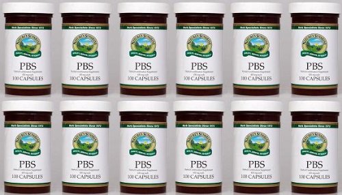 Naturessunshine PBS Support Blood Sugar Level Herbal Combination Supplement 100 Capsules (Pack of 12)