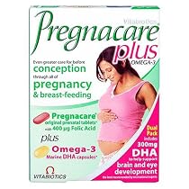 Vitabiotics Pregnacare Plus Omega 3 Dietary Supplement  56 Tablets