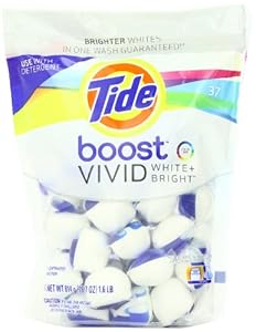 Tide Boost Vivid White + Bright He In-Wash Booster 37 Count