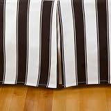 Sin in Linen Big Top Stripes Dust Ruffle, King