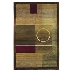 Om Area Rug, 8' SQUARE, MULTI by Home Decorators Collection
