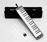 Produkt-Bild: Melodica mit 37 Tasten mit stabiler Tasche, Anblasschlauch und zus&auml;tzlichem Mundst&uuml;ck