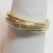 14K Yellow Gold Diamond Promise Ring