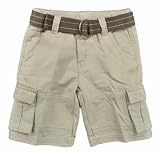 Company 81 Boys Khaki Cargo W/Brown Belt Short