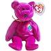 MILLENNIUM the 2000 Magenta Teddy Bear - MWMT Ty Beanie Babies nn/nn Version