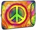 Designer Sleeve 17" Laptop Case Peace with FREE matching Laptop Skin