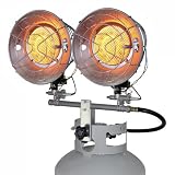 Dyna Glo Delux TT30DGD, 18k – 30k BTU Double Tank Top Heater