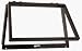 C.R. LAURENCE 828BRZ CRL Bronze Plastic Screen Wicket