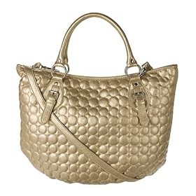 Xhilaration® Tote Bag - Gold Matte Circles