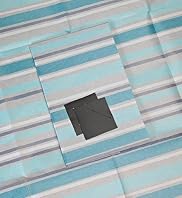 Teal Striped Sheet Wrap
