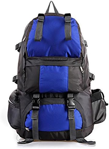 FUNOC® 50L Military Tactical Rucksack Backpack Outdoor Sport Camping Hiking Travel Bag (Blue)