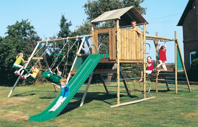 TP Sherwood Tower and Triple Swing Set