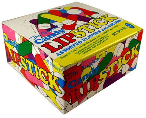 Candy Lipstick 48 Pack Box by CeDe Candy, Inc.