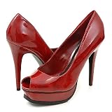 Paprika Bold Platform Pumps