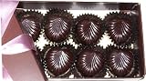 Dark Chocolate Covered Nougat Marzipan 8 pcs