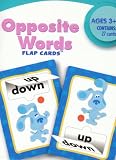 Opposite Words: Flap Cards (Blue's Clues)