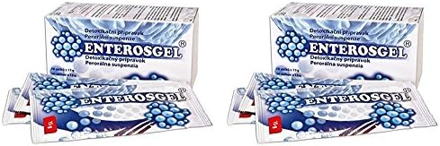 (2 PACK) - Enterosgel Toxin Binding Gel For Cleansing The Gut Sachets | (15x10)(gx) | 2 PACK - SUPER SAVER - SAVE MONEY