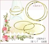 ピンキーリング/18金　指輪/K18　リング/18kリング/2連リング/イエローゴールド/1号/とめ用リング/小指用/サイズ1号～15号まであり