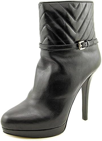 Michael Michael Kors Avery Leather Boots, Black, Size 9.0