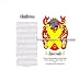Shallcross Coat of Arms/ Family Crest on Fine Paper and Family History (IN Stock)