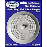 Unique Genuine Silicone Tub Stopper and Drain Plug for Kitchens, Bathrooms & Laundries.