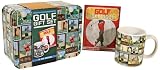 Paladone Golf Gift Set with Mug and Harper Collins Joke Book