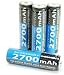 8 truCELL AA NiMH Rechargeable Batteries from Accessory Power for Microsoft XBOX 360 Wireless Controllers