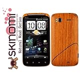 Skinomi TechSkin - Light Wood Film Shield & Screen Protector for HTC Sensat ....