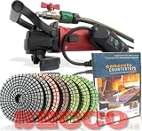 SECCO Concrete Countertop Polishing Kit & Fu-Tung Cheng DVD Wet Polisher