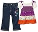 Apparel : Nannette Girls 2-6x Two Piece Capri Set