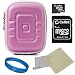 VG Compact (M) Travel Camera Case w/ Removable Carbineer (Purple EVA) for Casio Exilim EX-ZR700 / EX-ZR400 / EX-ZR300 / EX-ZS150 / EX-ZR15 / EX-ZS15 / EX-H30 / EX-ZR100 / EX-ZS10 / EX-ZS5 / EX-H20G / EX-ZR10 / EX-Z2300 / EX-Z16 / EX-H5 / EX-FH100 / EX-H15 / EX-Z2000 / EX-Z2000 / EX-G1 / EX-FC150 / EX-H10 / EX-FC100 / EX-S12 Point & Shoot Digital Cameras + Universal Screen Protector + 16GB SD Memory Card with Adaptor + SumacLife TM Wisdom Courage Wristband