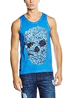 American People Camiseta Tirantes Dirty (Azul)