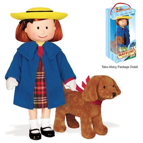 Yottoy madeline 8 poseable doll w 4 genevieve in take-a…