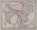 Mitchell 1875 Map of Hindoostan, Farther India, China, and Tibet