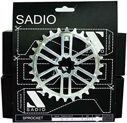 SADIO Silver Sprockets Crank 28T