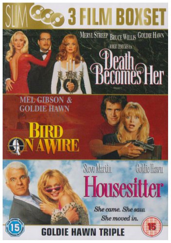CD-Charts  DVD : Goldie Hawn Collection - Death Becomes Her/Bird On A Wire/Housesitter