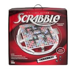 Scrabble Crossword Game - Glass Signature Edition