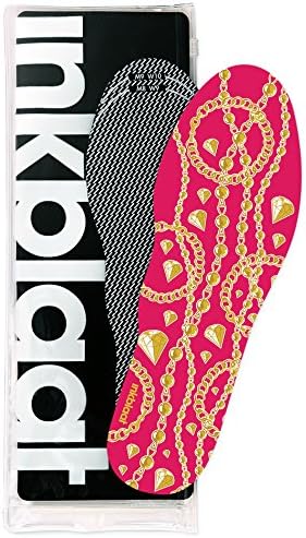 Inkblaat Odor Fighting Insoles – 24 Designs - Quirky, Fashion, Eco-Friendly Shoe Inserts – Medium - Blingin' Pretty