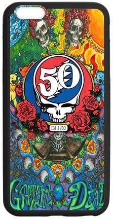Grateful Dead, Custom Iphone 6 6s plus (5.5 inch) Case Cover TPU Rubber