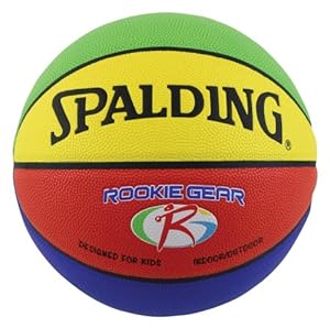 Spalding Rookie Gear Basketball (Multi-Color)