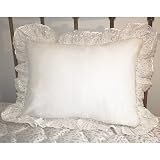 White Eyelet Ruffle Pillow Sham By Madison