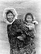 Eskimo Woman and Child, Nunivak, Alaska, ca. 1930 - Quality 16"x20" Photographic Print from the Library of Congress Collection