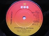 Third World Standing In The Rain 7" CBS CBSA1542 EX 1981 there is handwritten number on label and 2mm drill hole in label rim