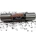 Salt and Pepper Grinder, 2 in 1 Salt & Pepper Mill Set, Salt Mill and Pepper Shaker, Ceramic Grinder