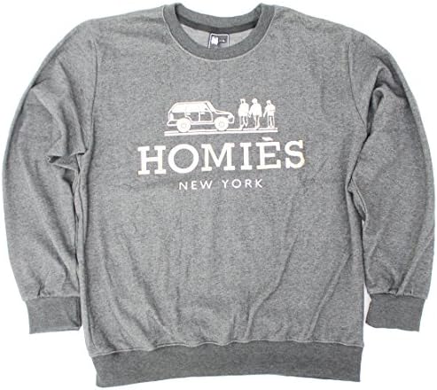 Homies Fashion Sweat Shirt (2XL, Gray)