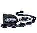 Hammock Straps by Youphoria Outdoors - 2 Straps - 12 Point Daisy Chain Design with Easy Loop + Pull Setup! Holds up to 400 lbs (200 lbs each) - Quality and Strength Tested! 100% Satisfaction Guarantee